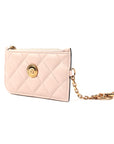 Medusa Quilted Lambskin Leather Card Case