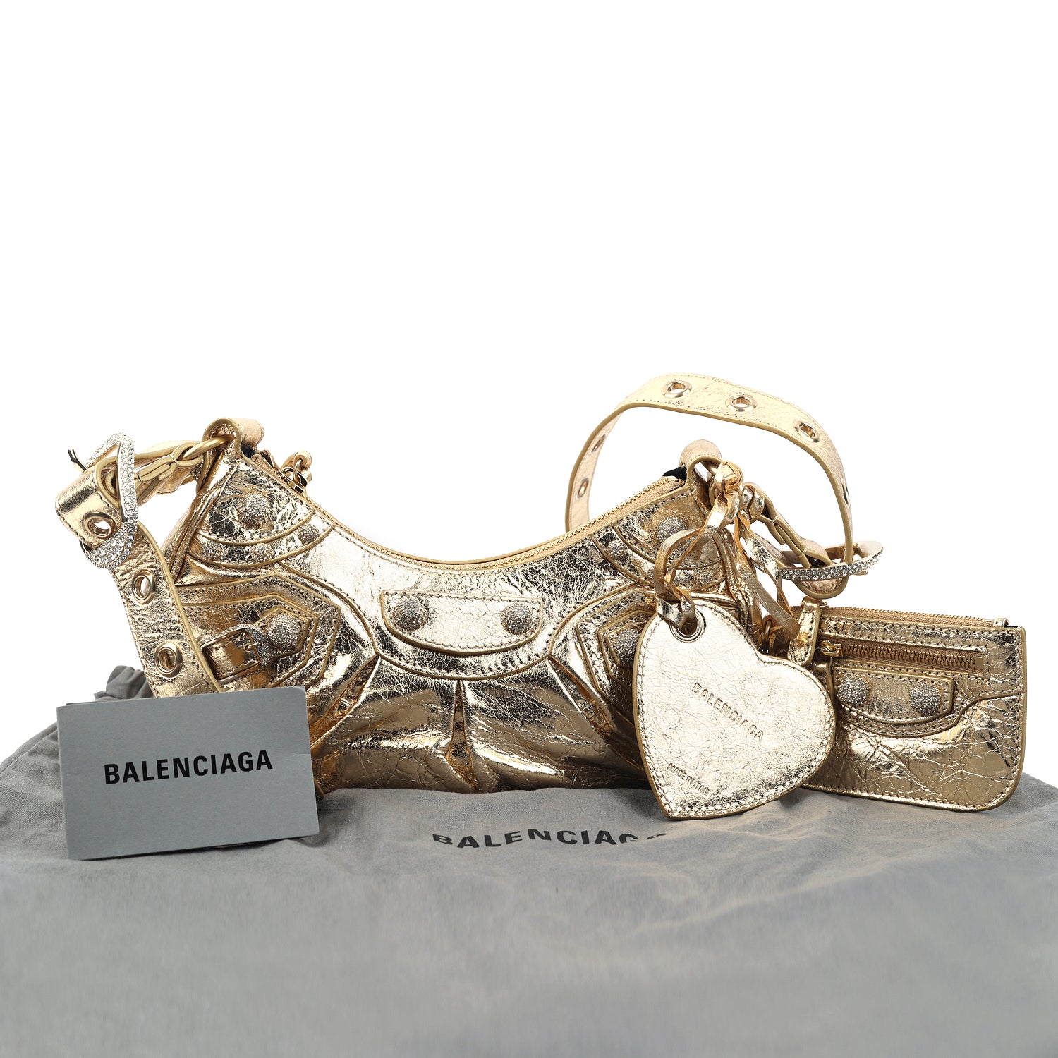 Metallic le Cagole Xs Shoulder Bag