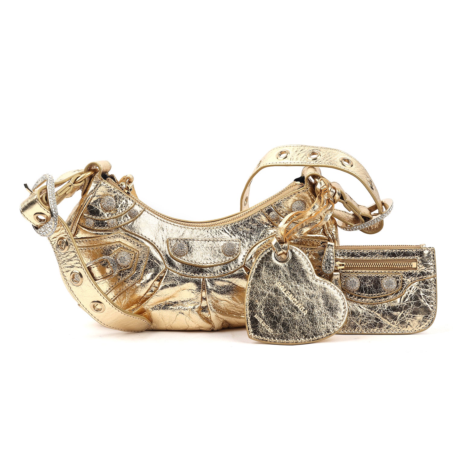 Metallic le Cagole Xs Shoulder Bag