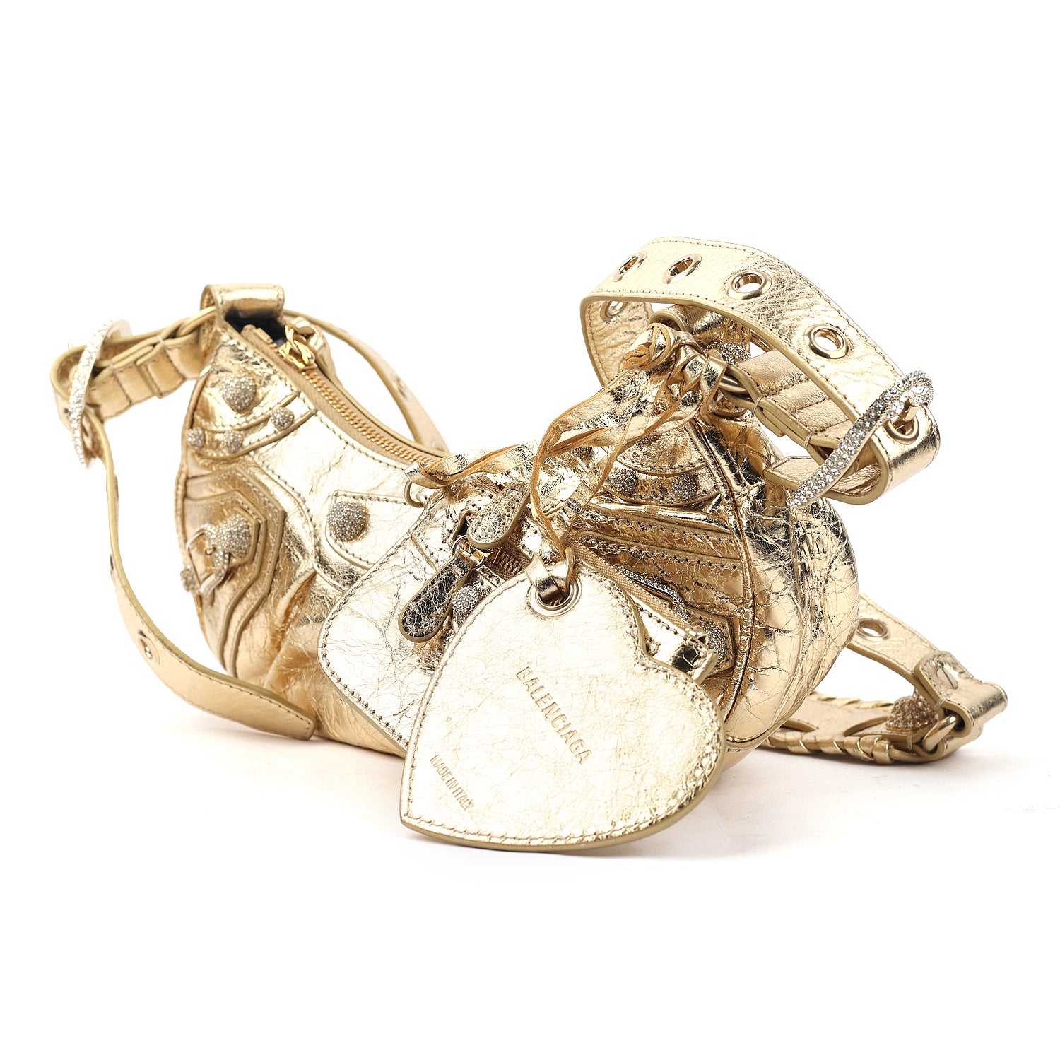 Metallic le Cagole Xs Shoulder Bag