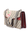 Gucci Supreme Canvas and Suede Blooms Dionysus Shoulder Bag