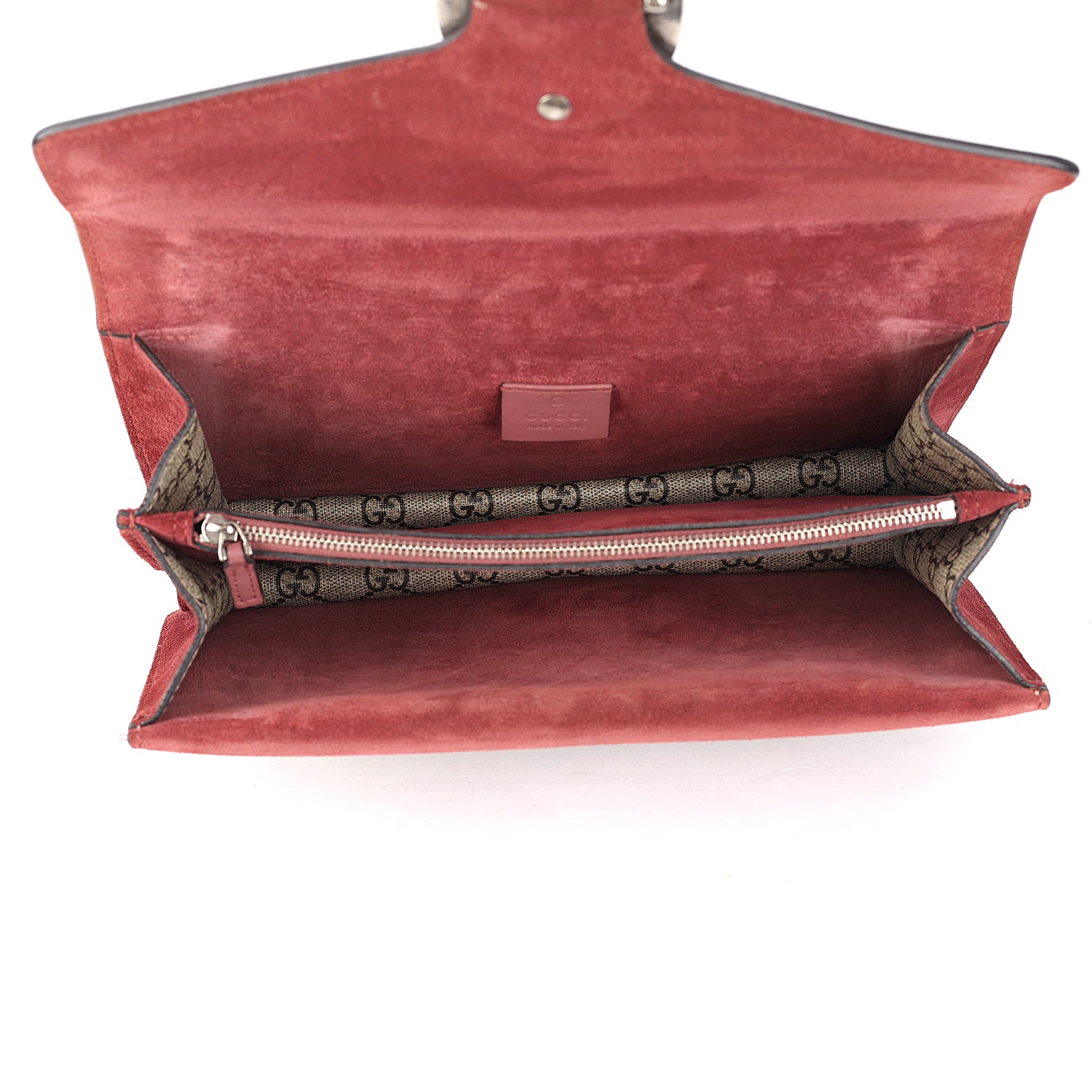 Gucci Supreme Canvas and Suede Blooms Dionysus Shoulder Bag