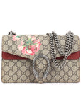 Gucci Supreme Canvas and Suede Blooms Dionysus Shoulder Bag