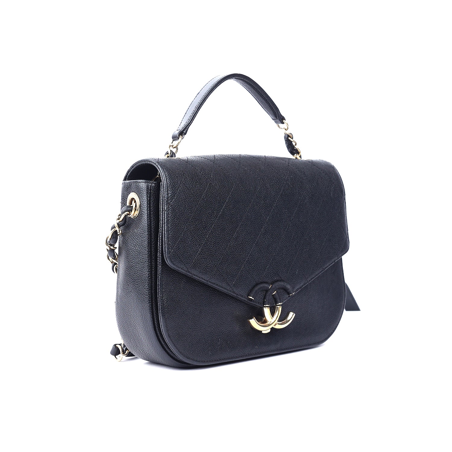 Chanel Caviar Quilted Leather Crossbody Bag