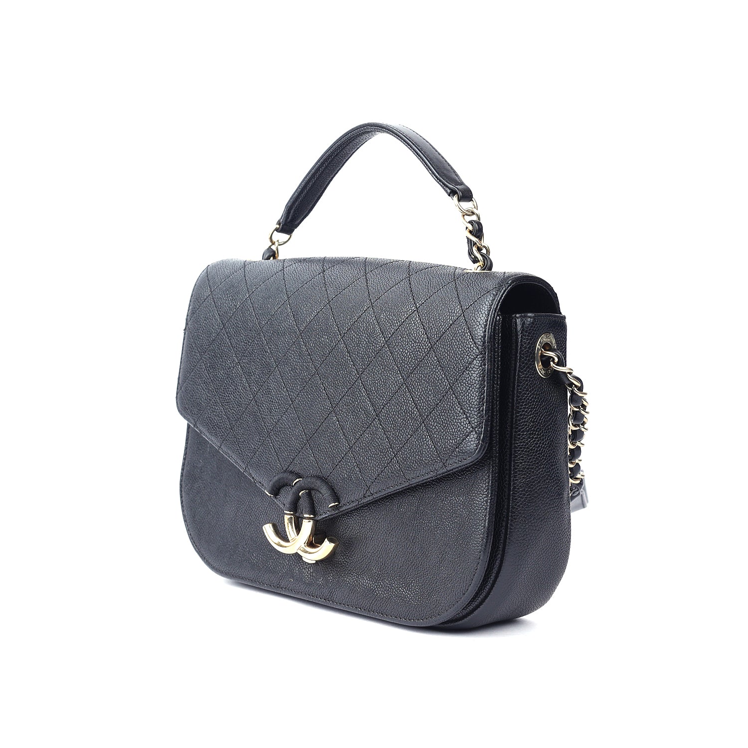 Chanel Caviar Quilted Leather Crossbody Bag