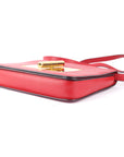 Tom Ford Red Leather Large Natalia Shoulder Bag