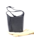 Louis Vuitton Noir Epi Leather Sac Seau Bag