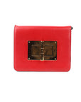 Tom Ford Red Leather Large Natalia Shoulder Bag