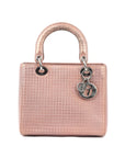 Rose Gold Medium Lady Dior Tote