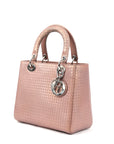 Rose Gold Medium Lady Dior Tote