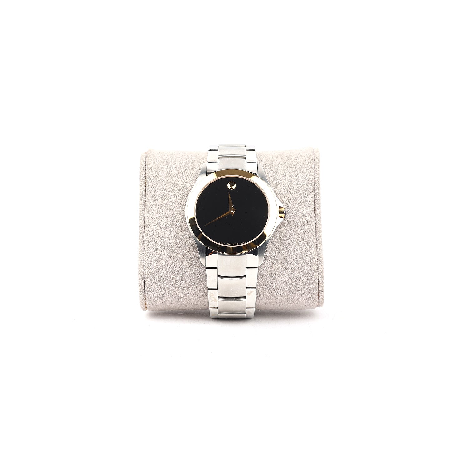 Movado Men's Two-Tone Bezel Watch