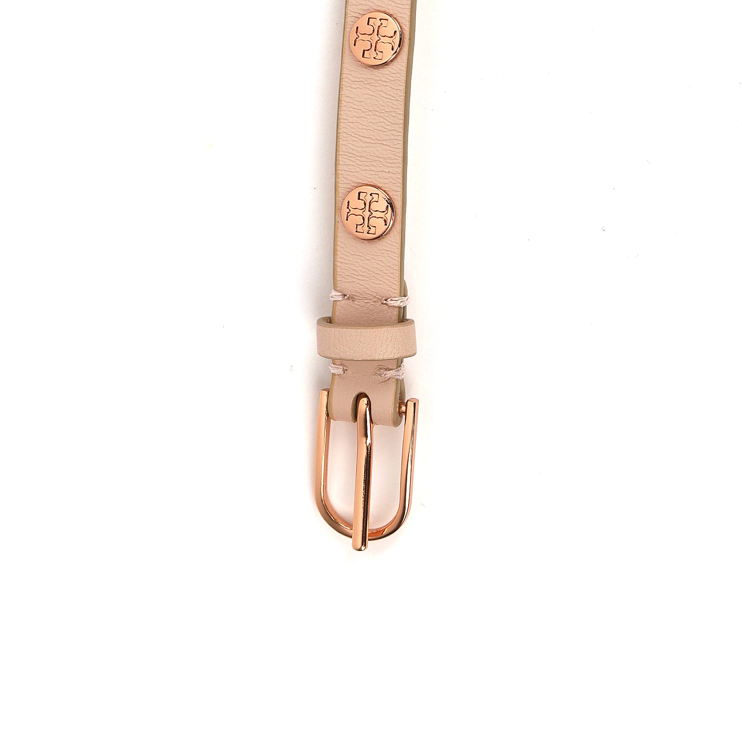 Tory Burch Double Wrap Logo Stud Bracelet