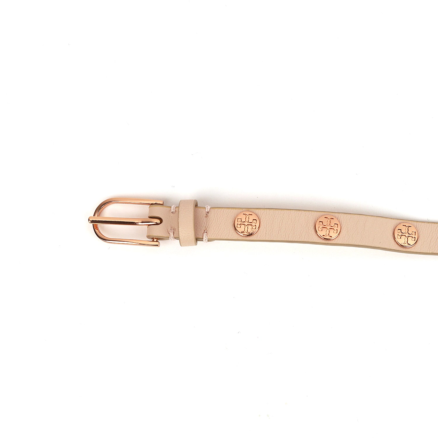 Tory Burch Double Wrap Logo Stud Bracelet