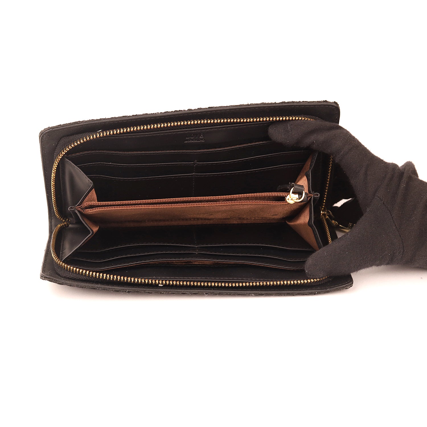 Moschino Women Black Wallet