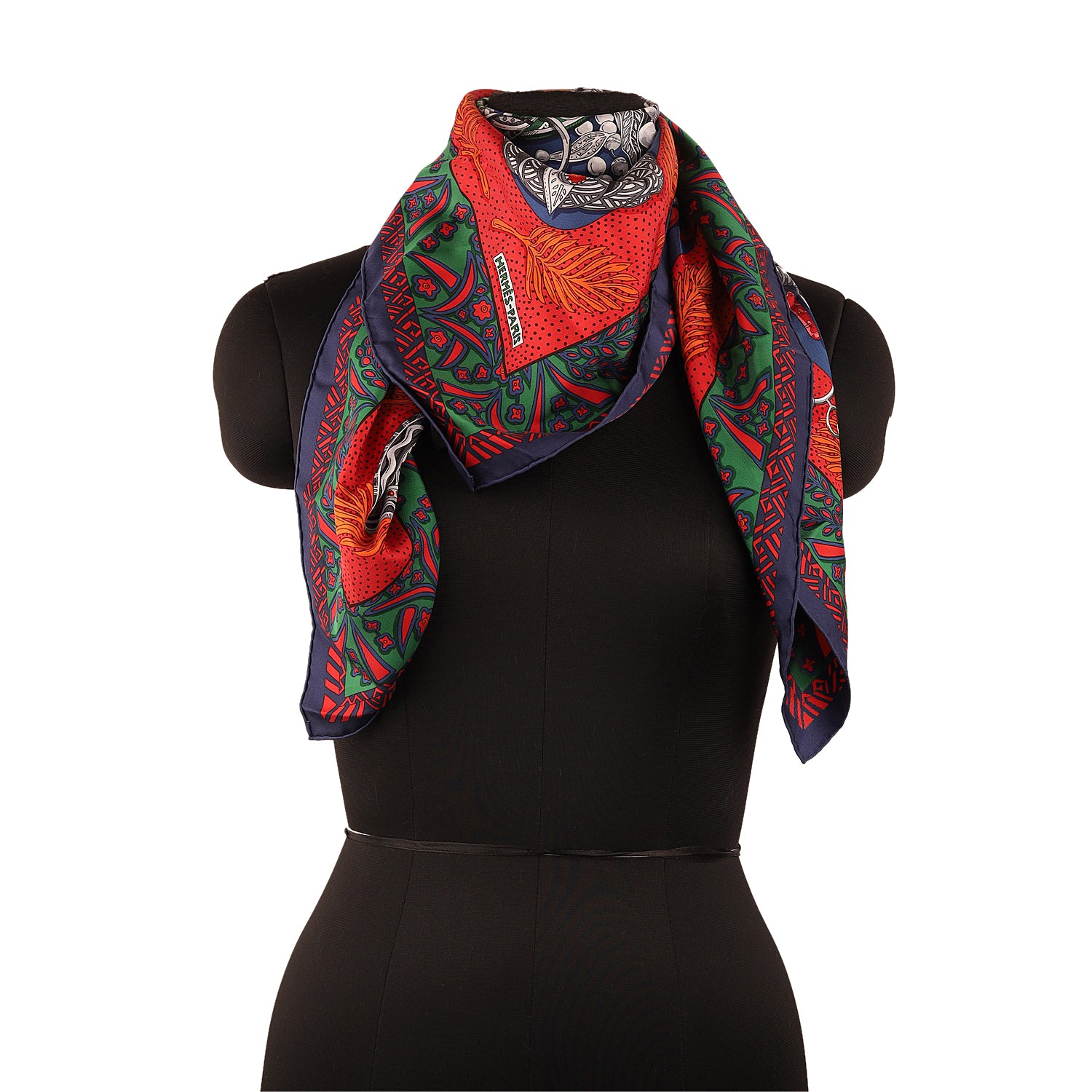 HERMES Silk Zenobie Reine De Palmyre Scarf