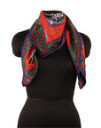 HERMES Silk Zenobie Reine De Palmyre Scarf