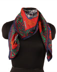 HERMES Silk Zenobie Reine De Palmyre Scarf