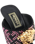 Fendi x Versace Glitter mules