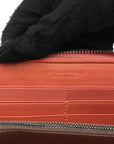 Nappa Intrecciato Zip Around Wallet