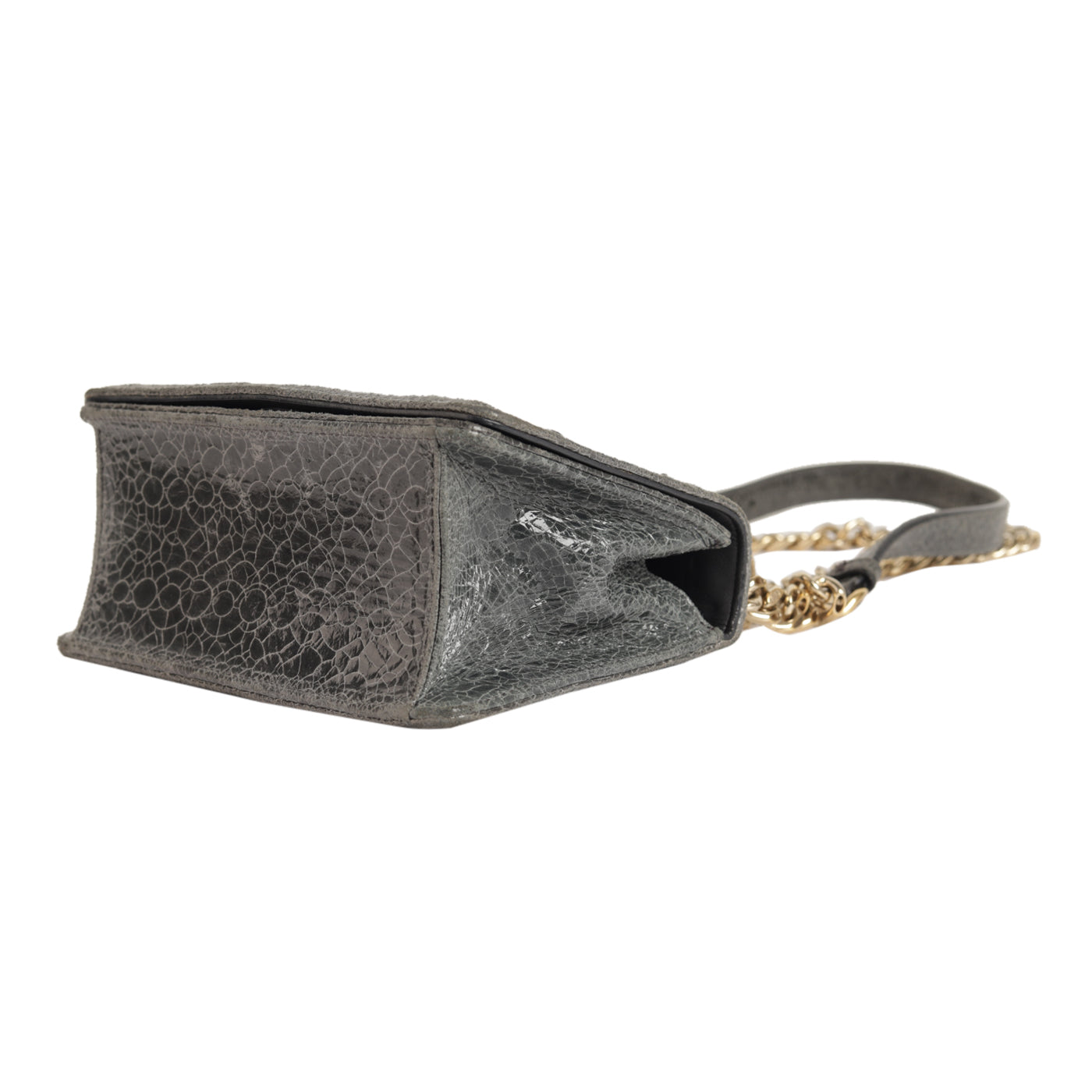 Dior Green Ceramic Effect Leather Diorama Club Shoulder Bag