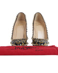 Christian Louboutin Patent Leather Leopard print leather Heels Size EU 37