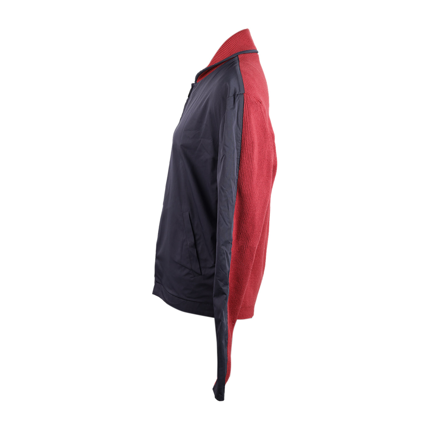 Bottega Veneta Nylon and Woven Jacket Size M
