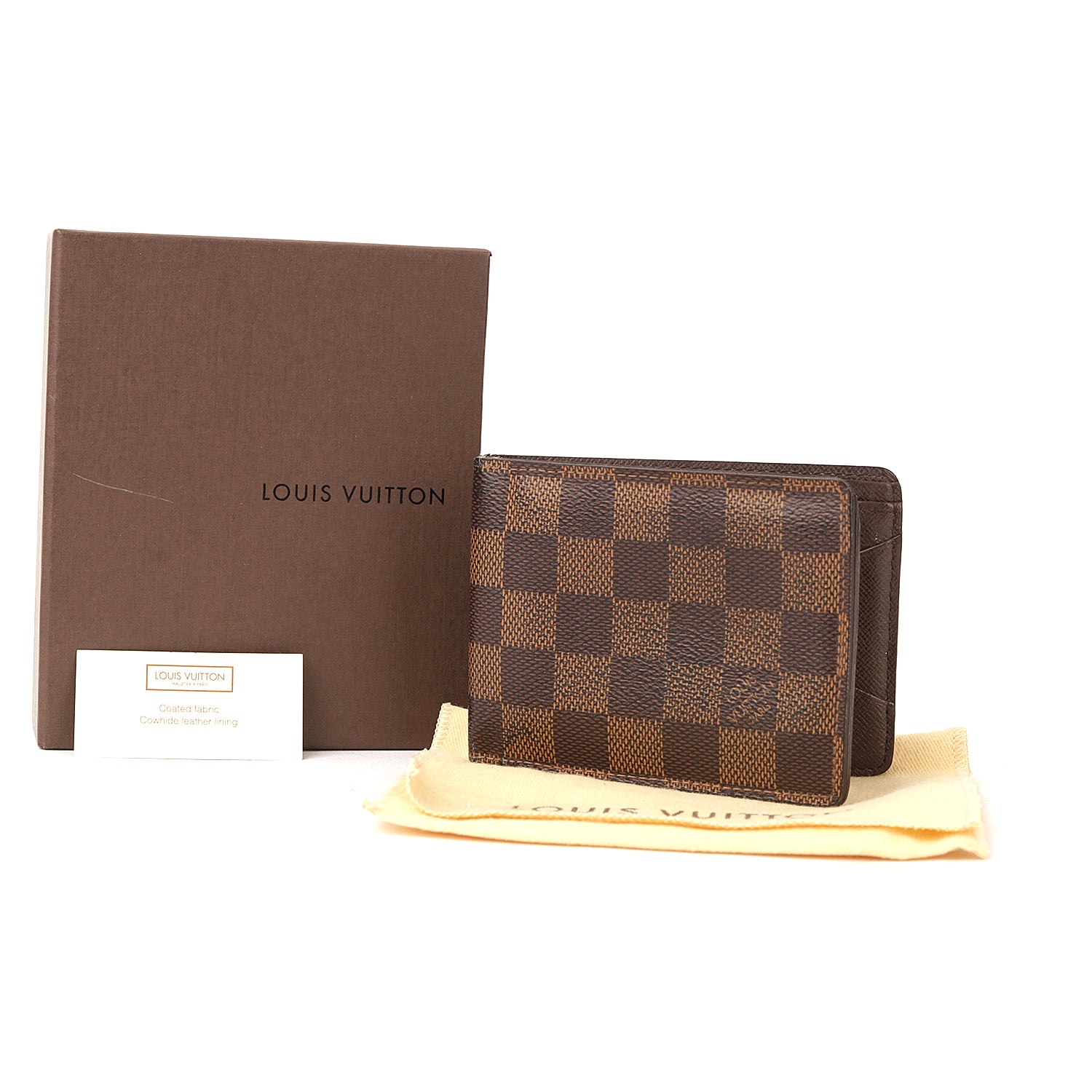 Louis Vuitton Damier Canvas Multiple Wallet
