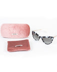 Black & White cat print Sunglasses