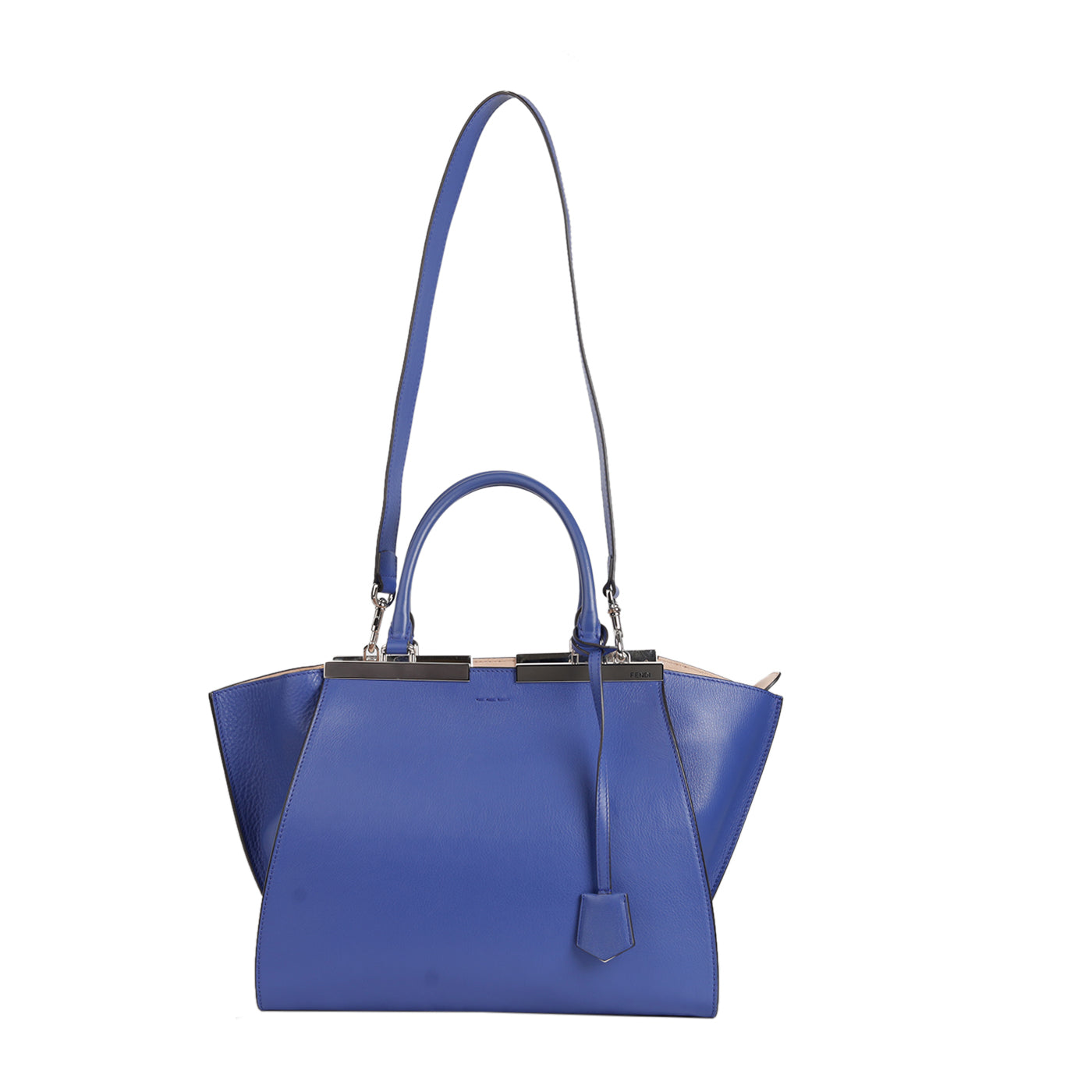 Fendi Vitello Dolce Shiny Nappa Petite 3Jours Tote