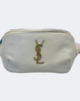 Yves Saint Laurent Classic Monogram Belt Bag Leather