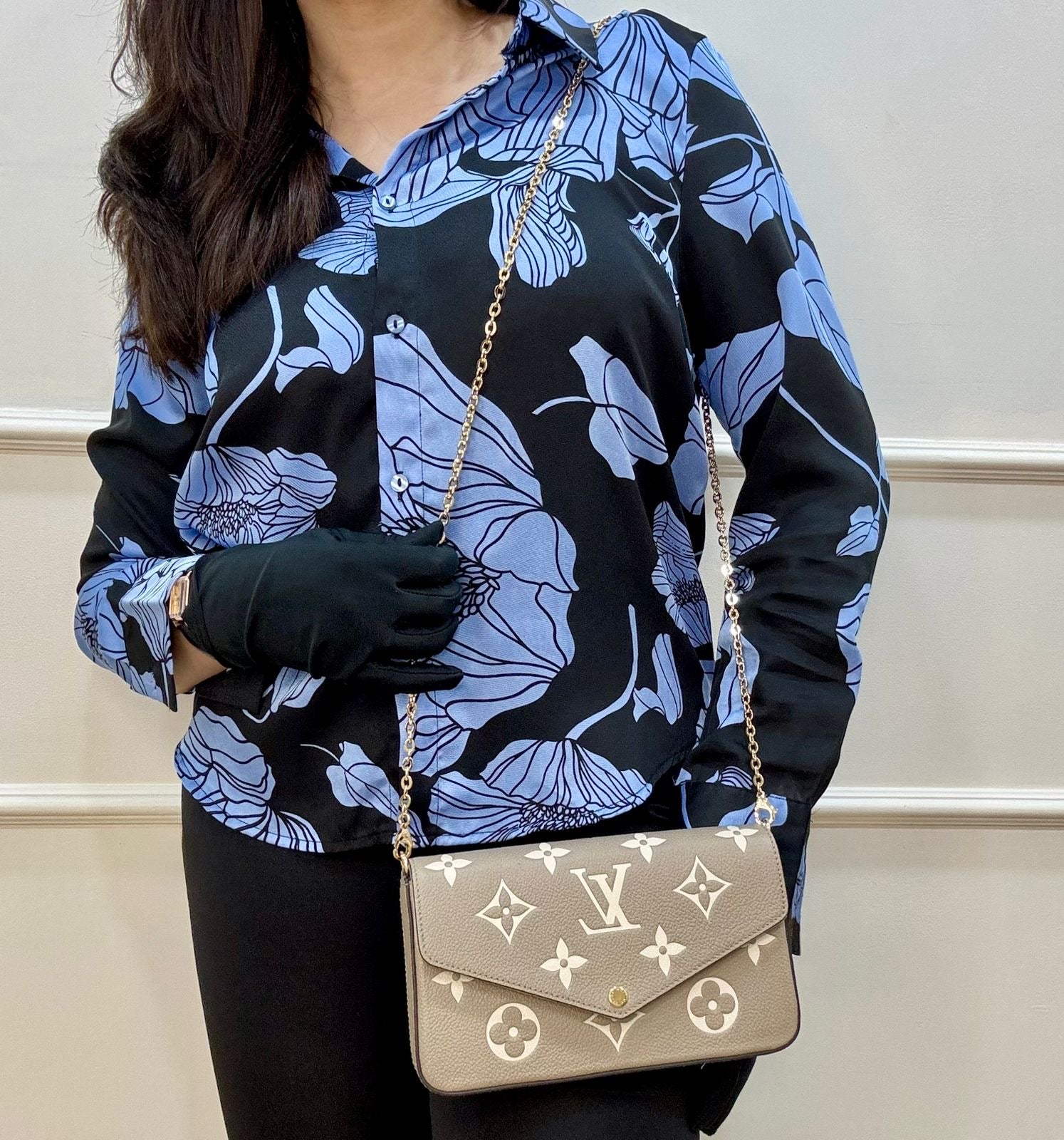 Louis Vuitton Monogram Empreinte leather Pochette Félicie