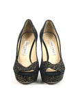 Suede Peep-Toe -37