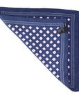 Hugo Boss Silk Pocket Square With Digital Print