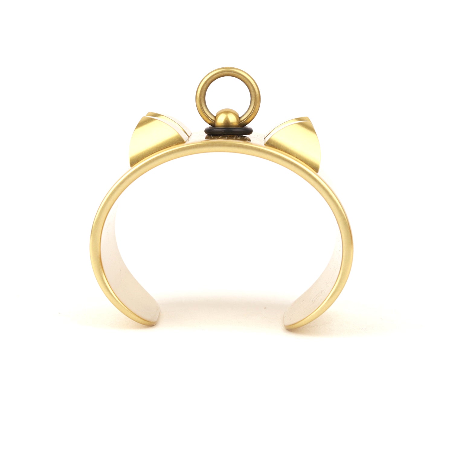 Hermes Collier de Chien Aluminium Sunset Cuff Bracelet