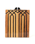 Nathalie Trad Wooden Vintage Clutch