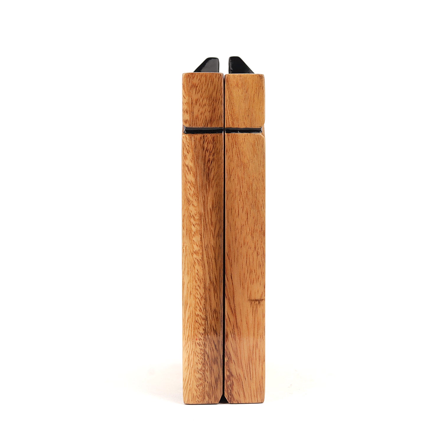 Nathalie Trad Wooden Vintage Clutch