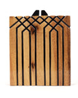 Nathalie Trad Wooden Vintage Clutch