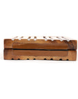 Nathalie Trad Wooden Vintage Clutch