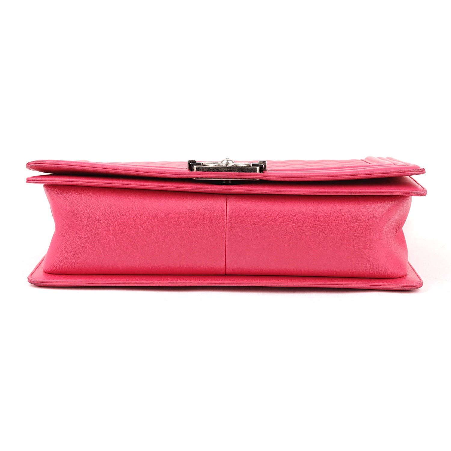 Chanel Boy Bag Medium Pink Quilted Lambskin