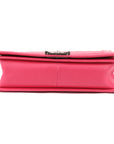 Chanel Boy Flap Bag Quilted Lambskin Medium Pink