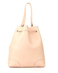 Furla Beige Leather Stacy Medium Bucket Bag