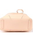 Furla Beige Leather Stacy Medium Bucket Bag