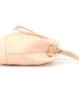 Furla Beige Leather Stacy Medium Bucket Bag