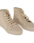 Gucci Canvas GG Monogram High Cut Sneakers - Size EU 37