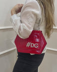 Dolce and Gabbana Red Patent Leather Bag