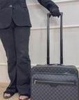 Louis Vuitton Damier Graphite Canvas Pilot Cabin Trolley bag