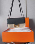 Hermes Constance Elan Black Epsom GHW