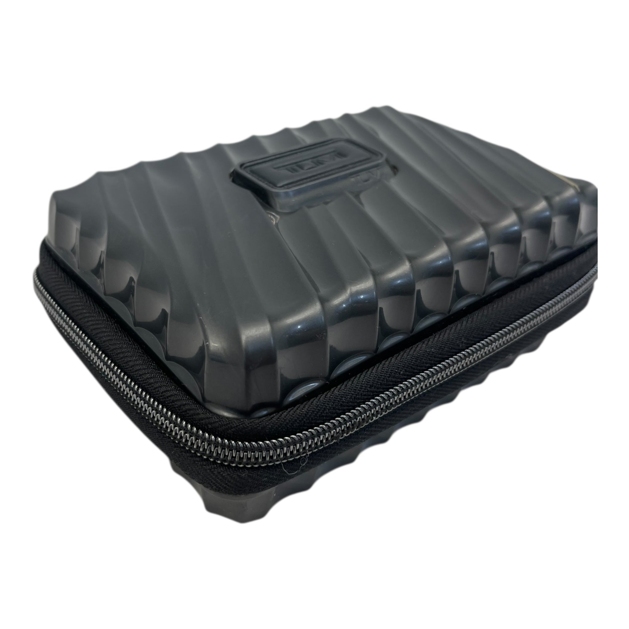 Tumi Travel Case black Hard Shell