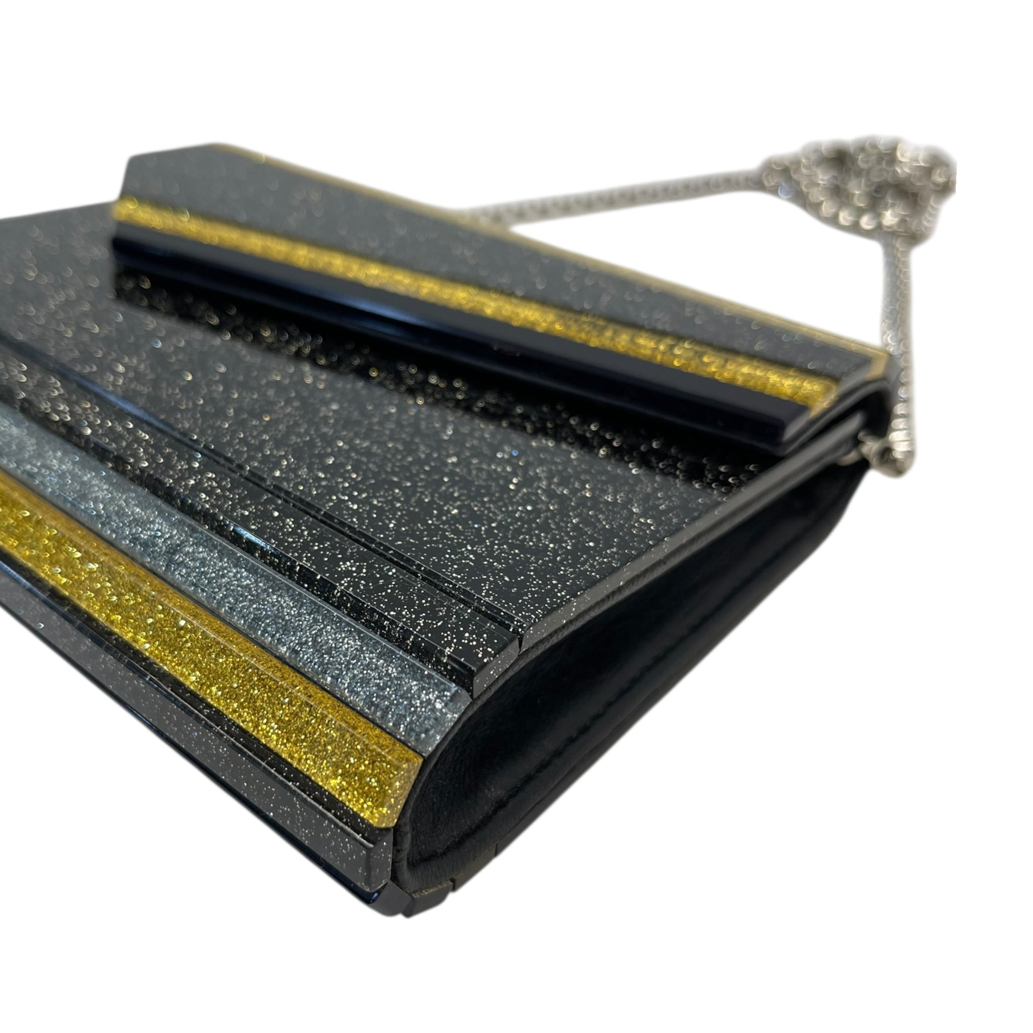 Jimmy Choo Candy Acrylic Chain Clutch