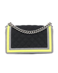 Chanel Boy Bag Multicolor in Nylon And Leather
